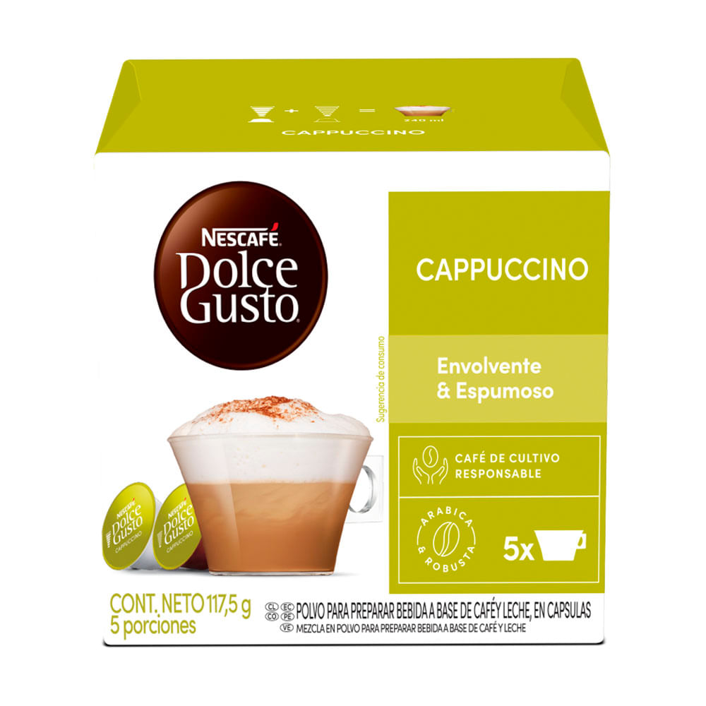 NESCAFE DOLCE GUSTO CAPUC*188G
