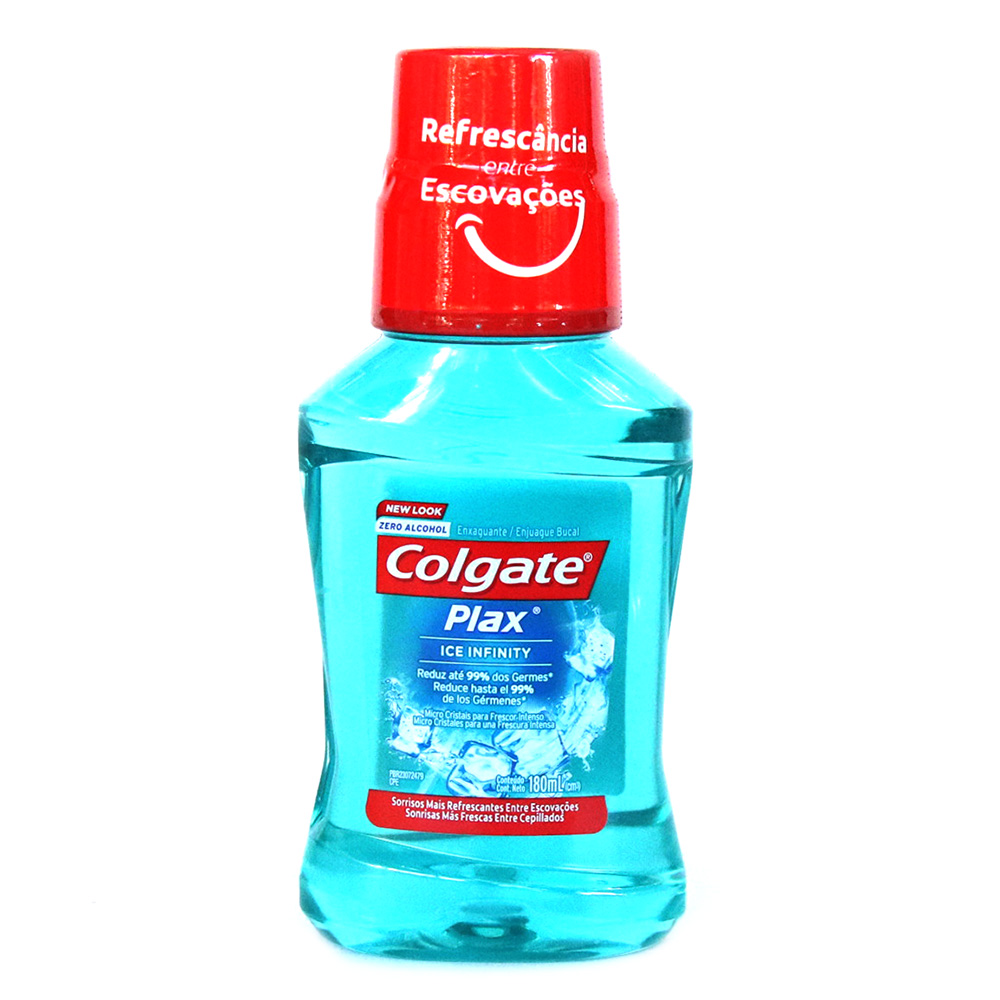 ENJUA BUCAL COLGATE PLAX*180ML
