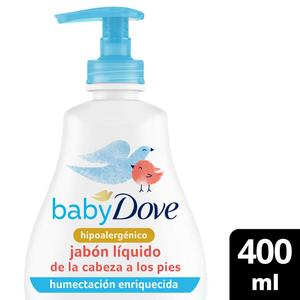JABON BAÑO DOVE BABY LIQ*400ML