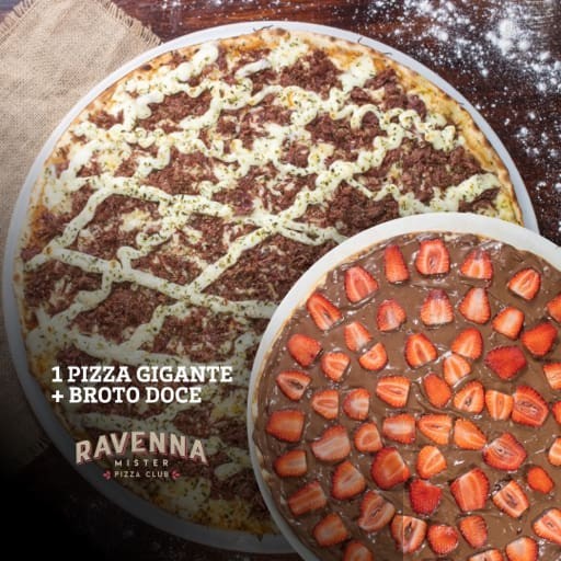 Deliciosa pizza de 45cm + 1 Pizza broto Doce  + 1 Refri 1,5l Grátis!!!