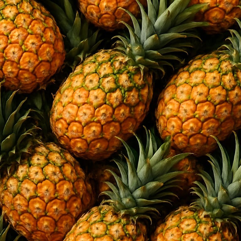 Um sabor natural e tropical.