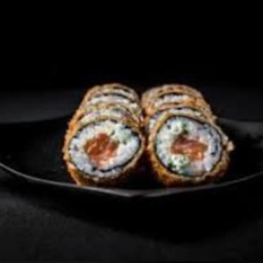 Salmão com creem cheese e cebolinha