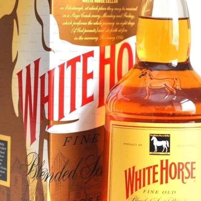 Whisky White Horse - Cavalo branco 1 L