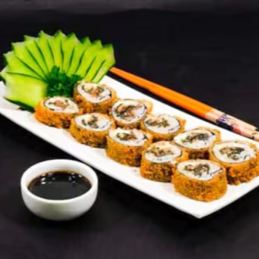 Hot Skin Filadéfia Empanada na Farinha Panko Super Crocante.