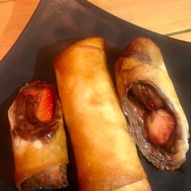 Chocolate com morango