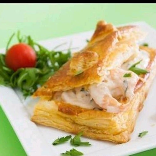 Camarão com requeijão