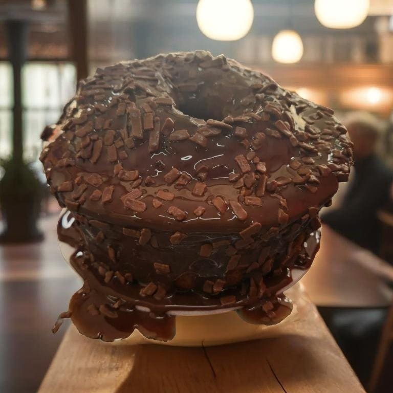 Bolo de Cenoura caseiro, coberto com um delicioso Brigadeiro!!!