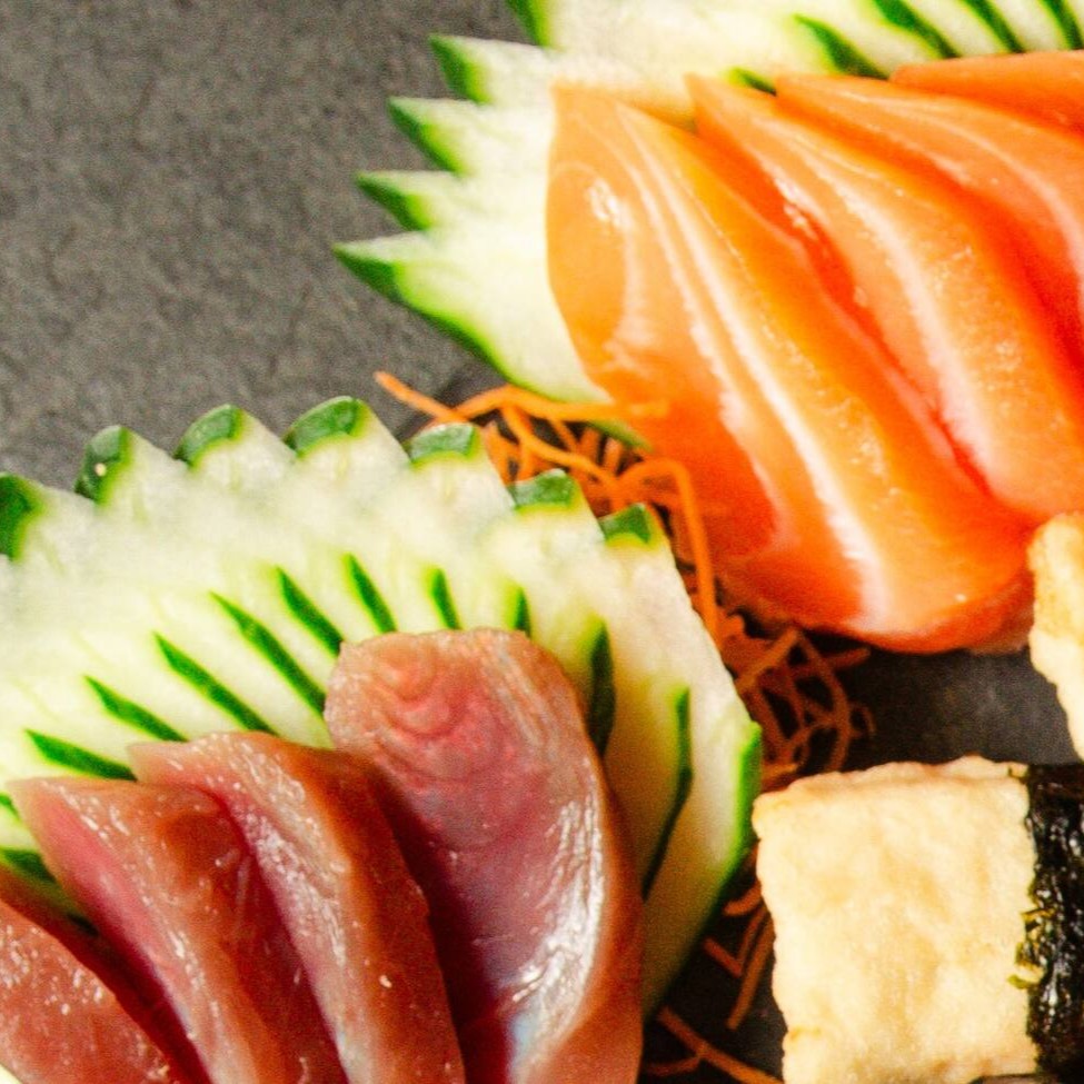 Monte a melhor combinação de sashimis!