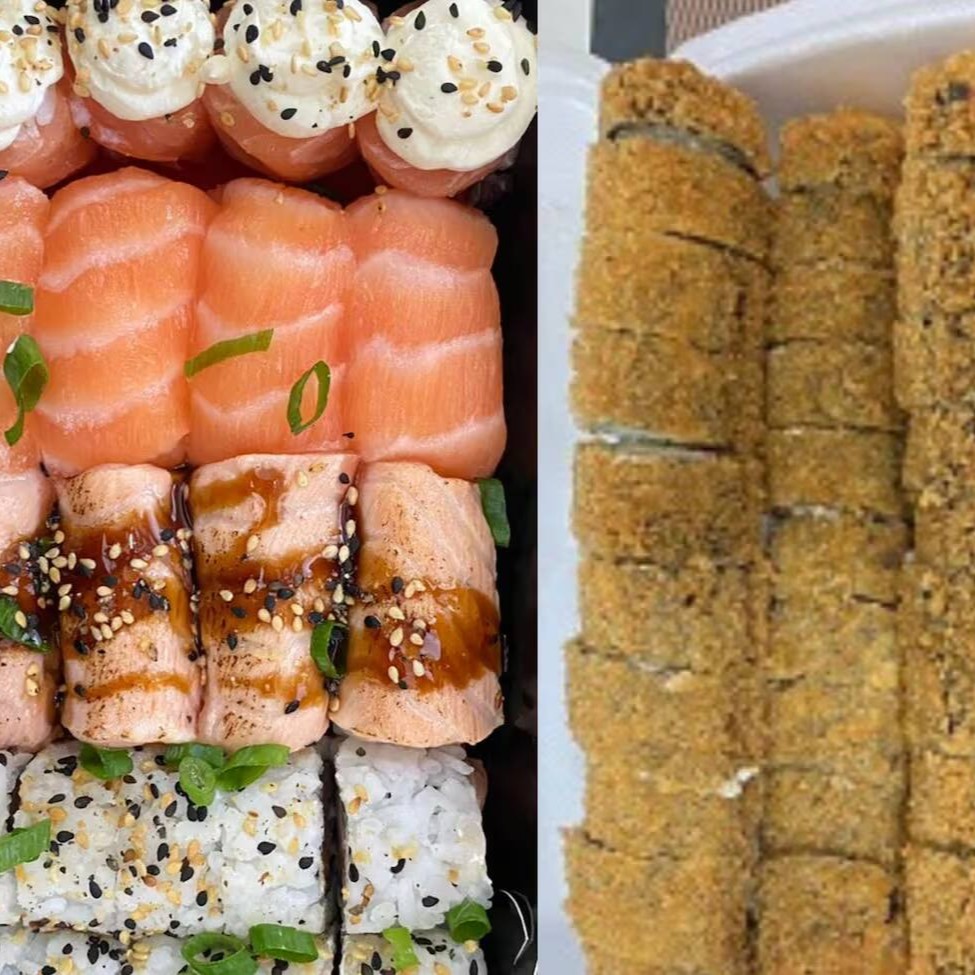 42 hot croc fila, 4 sushi nigiri salmão massaricado, 4 joe joe, 4 nigiri salmão, 10 uramaki salmão Filadélfia  Imagem Real Do Produto    Tags: promoção , promoções , ofertas , lanche , hamburguer, Sushi, super barato , pizza, cupom , desconto, Hot Filadelfia, Filadelfia, yakissoba