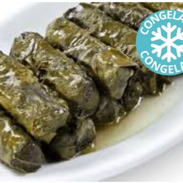 "** Atenção! Este é um produto congelado. O mesmo produto é vendido quente na seção ""Pratos Quentes"". **  Enroladinhos de folha de uva recheados com arroz e carne moída. Porção congelada, em embalagem própria para ser levada diretamente ao micro-ondas, garantindo a praticidade e preservação do sabor autêntico."