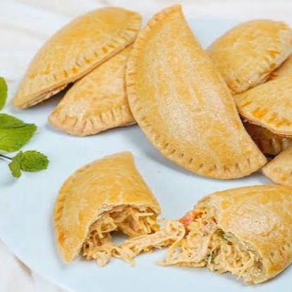 10 Mini pastéis de forno de frango