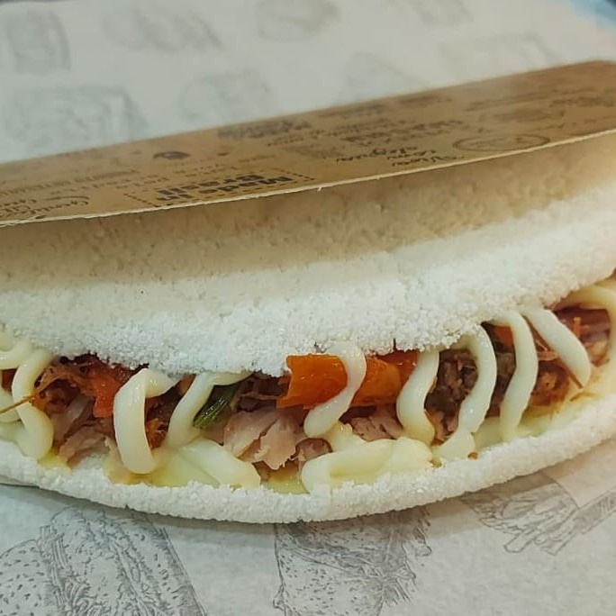 Escolha ate 7 sabores de ingredientes e monte a sua tapioca do geitinho que vc mais gosta.