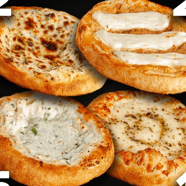 1 Catupirela | 2 Pão de Alho | 2 Frango com Cream Cheese | 5 Minas