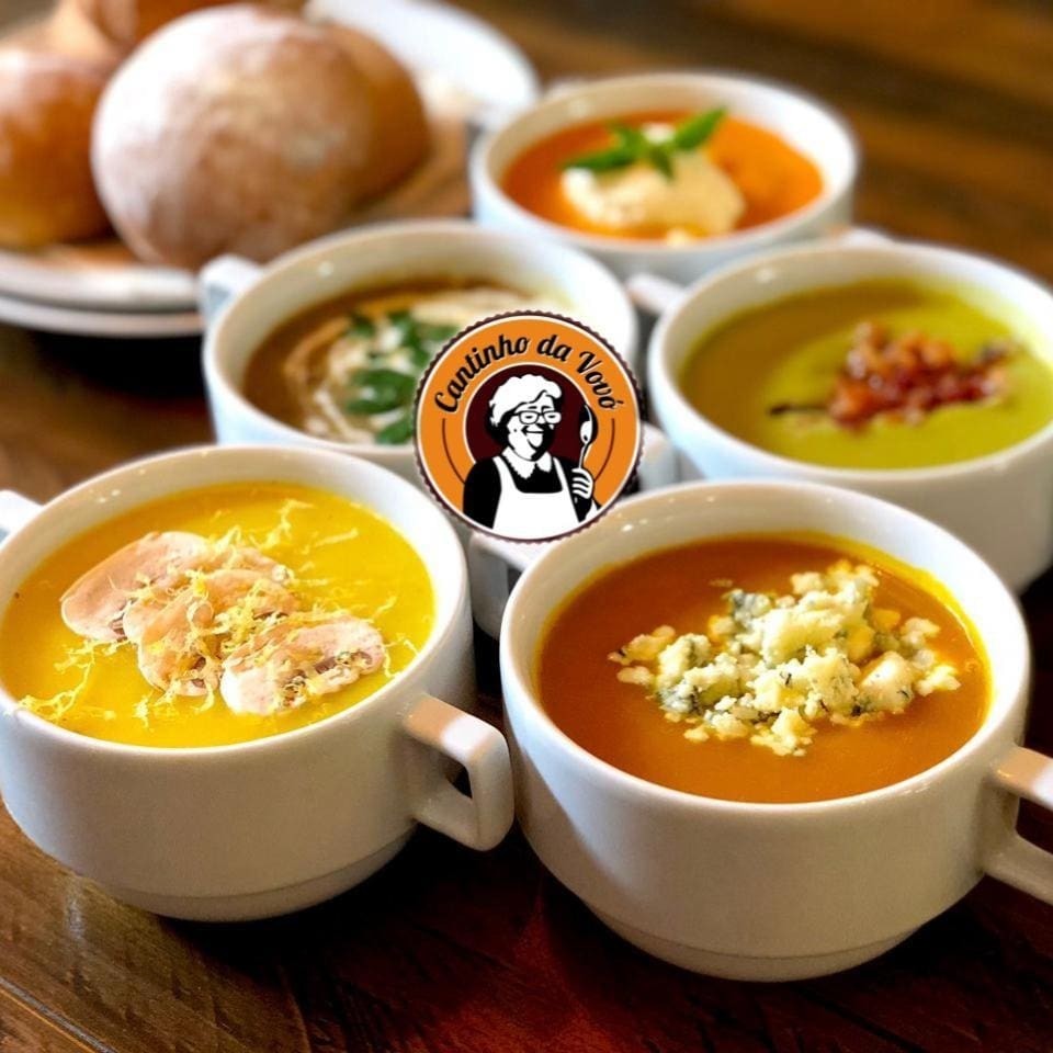 Delicioso Caldo Verde +1 Saborosa Canja da Vovo + Torrada de Brinde . Promoção