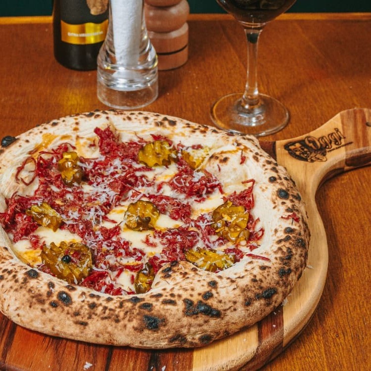 Queijo Minas,Carne de Sol Desfiada,Sweety picles Maccoy (Finalizada com Queijo Tulha e Melado de cana