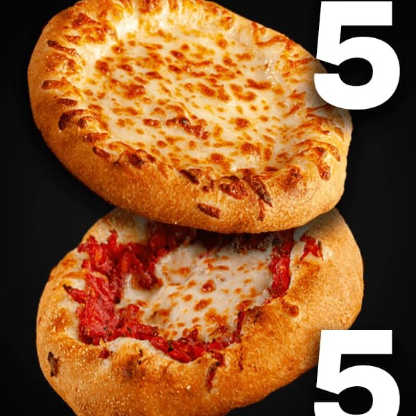 5 Calabresa | 5 Muçarela