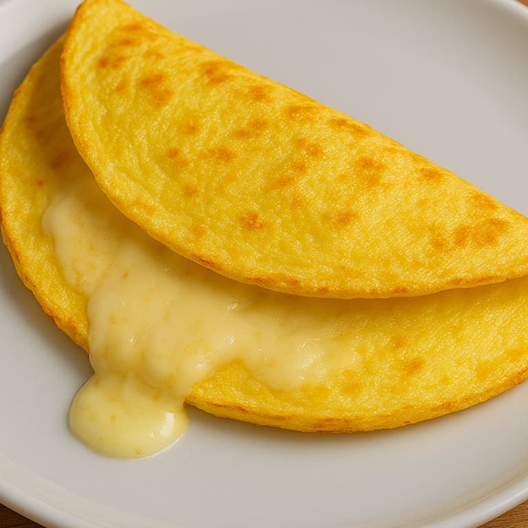 Queijo parmesão, queijo muçarela e requeijão. Cremosa, leve e irresistível! Feita com a combinação perfeita de queijo minas, mussarela e parmesão, nossa omelete é preparada na hora, com ovos frescos e um toque de tempero especial. Ideal para quem ama sabor e quer uma refeição completa e deliciosa. 😋✨