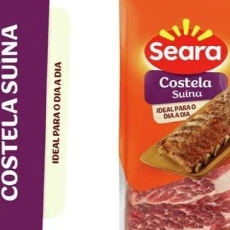 A Costela suína é selecionada e muito saborosa. Além de ser no tamanho ideal para o preparo no Dia a Dia, também é ideal para churrasqueira.