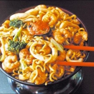 Lula, atum, peixe branco, camarão