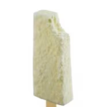 Deliciosa paleta feita com tapioca e leite condensado
