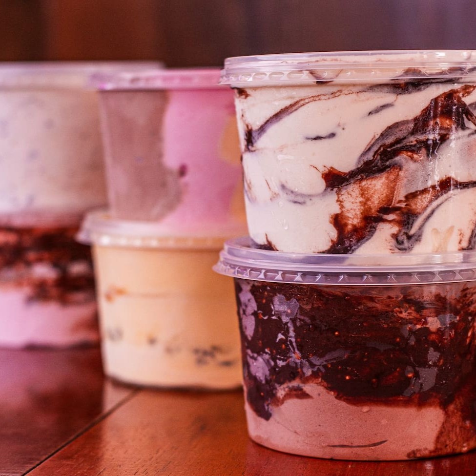 Pote de Sorvete com sabores irresistíveis e uma cremosidade que só o Popeye proporciona.