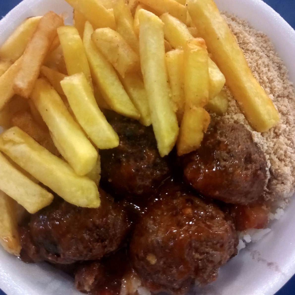 Feijão, arroz e macarrão