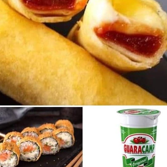 12 hots filadélfia salmão 3 harumakis romeu e julieta 1 Guaracamp