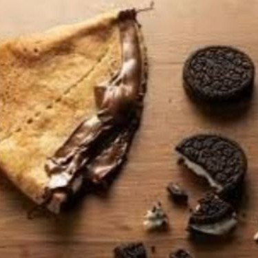 Crepe feito com massa caseira, super recheado com Nutella Original, Mini Oreo, mais 2 acompanhamentos de sua preferência!  #acai #crepe #tapioca #salada #natural #fit #lowcarb #jardimcrepetapioca #lanche #francesa #crepesalgado #crepedoce #tapiocasalgada #tapiocadoce #Catupiry #frango #carneseca #costelabovina #camarão #salmão #salame #presunto #calabresa #peitodeperu #docedeleite #Nutella #romeuejulieta #chocolate #kinderbueno #Milka #nestle #lacta #pizza #hamburguer #artesanal