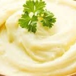 Média de 500 gramas de purê de batata