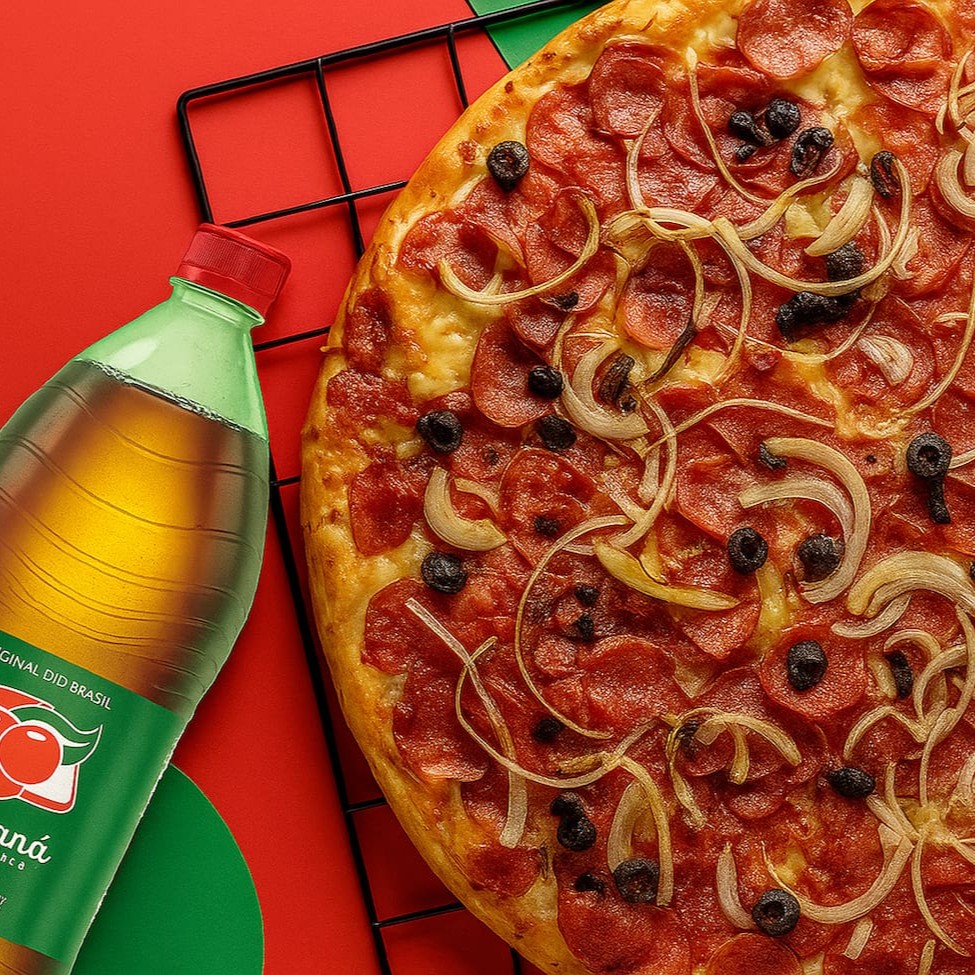 Um prato generosamente recheado, que é amplamente elogiado e falado por todos na Ilha. Esta pizza colossal promete não só satisfazer o seu paladar, mas também deixá-lo encantado com a sua abundância de ingredientes frescos e deliciosos. Experimente e deixe-se surpreender por cada mordida irresistível deste esplêndido prato!