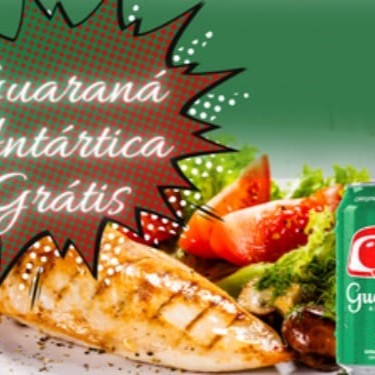 Marmita Frango Grelhado com Salada + Guaraná Antarctica Lata  acompanha: arroz, feijão e farofa.     Tags.: entregas rápida desconto quentinha marmita marmitex almoço refeição janta lanche promoção desconto gratis 99 rápido sassami filet isca franguinho estrogonofe Coca-Cola Fanta Sprite