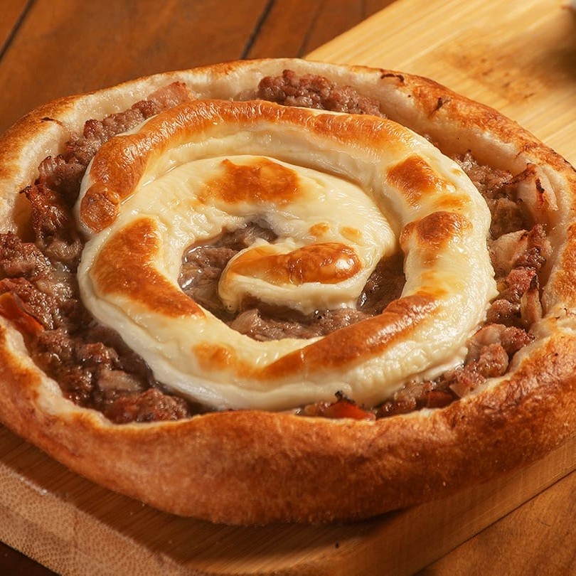 Carne artesanal com Catupiry Original