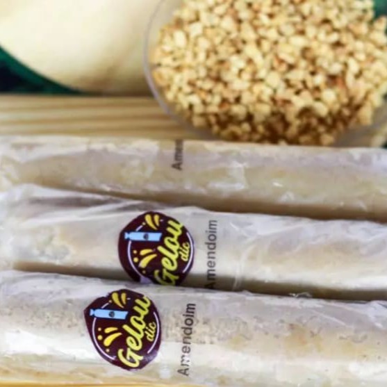 Nosso sacolé natural de amendoim.