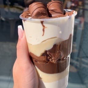 Mousse de Ninho, Ninho, brigadeiro, Nutella e Kinder bueno