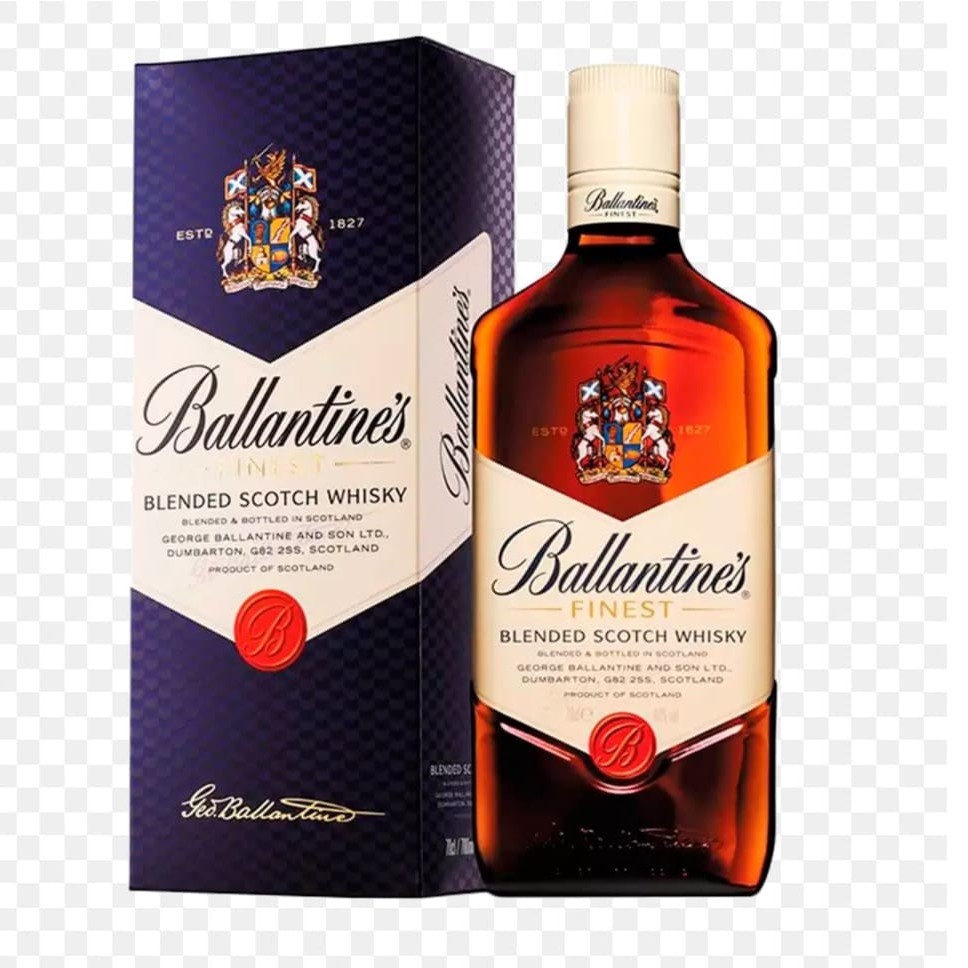 1 Ballantines 1l + 5 Red  Bull + 3 Gelos de Coco