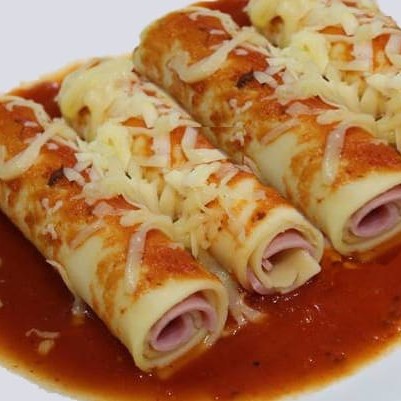 Canelone (queijo e presunto) + 1 guaramor 290ml