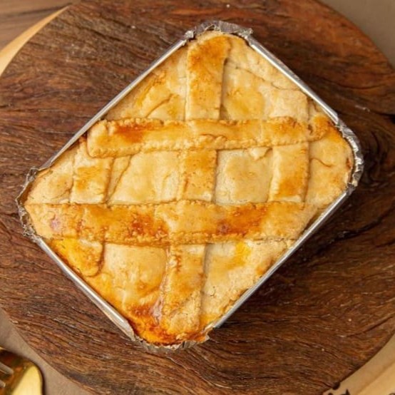 Delicioso empadão de frango.