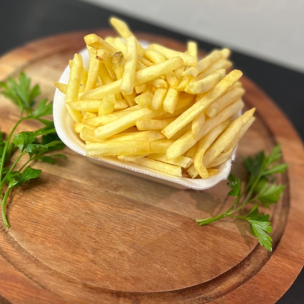 Isopor H1 batata frita pura.