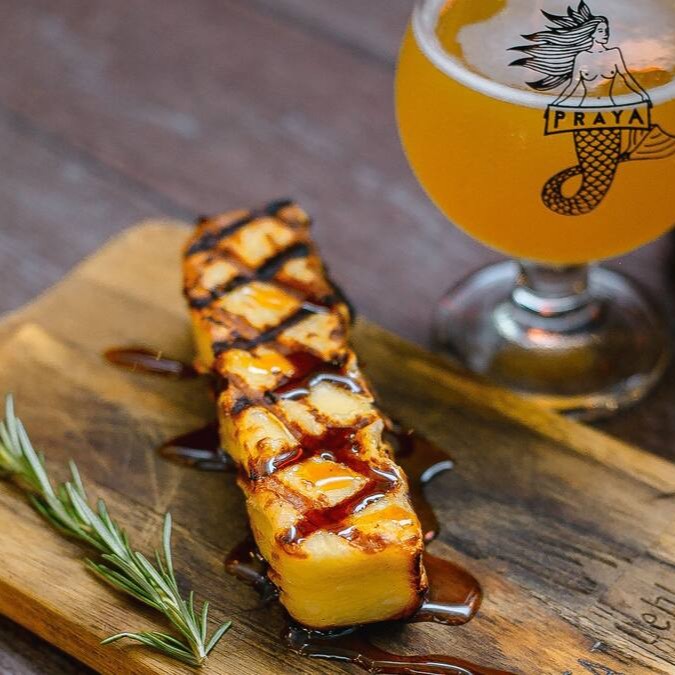 Delicioso espetinho de queijo coalho (01 unidade com  aprox 100gr - acompanha melado de cana
foto ilustrativa