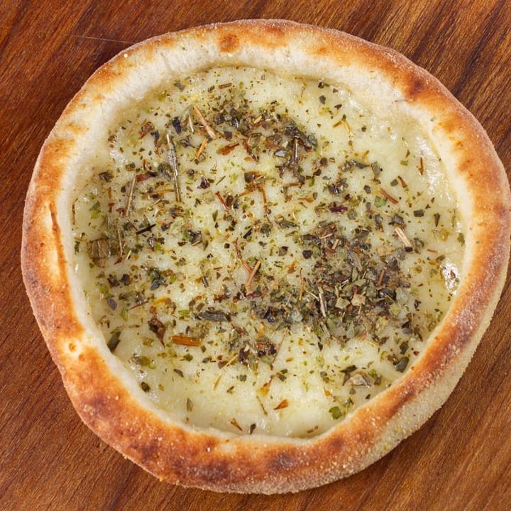 Mussarela e orégano