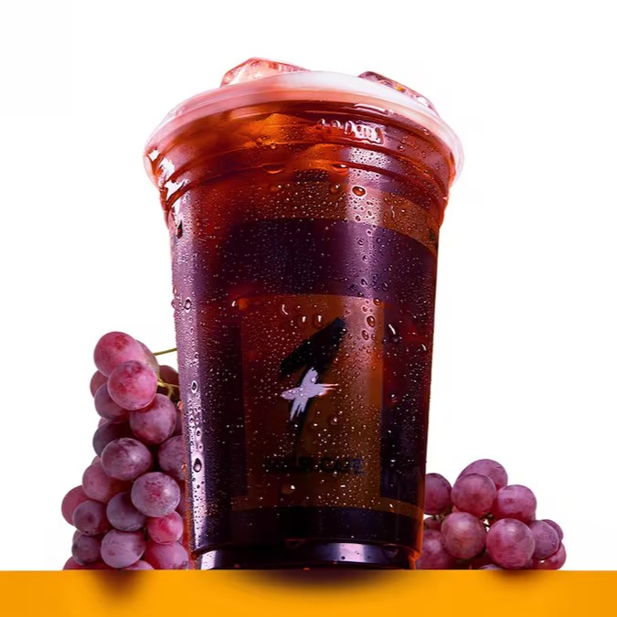 Um delicioso suco de uva para refrescar o seu Dia