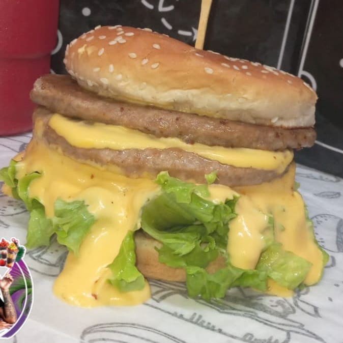 Pão, 3 carnes, queijo e creme de cheddar