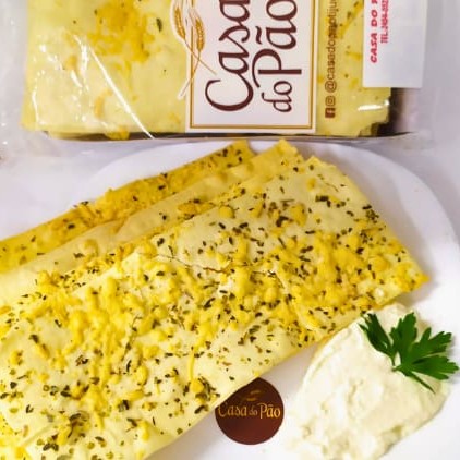 Nossa deliciosa Pizza Seca.   Dica: ótima combinação com nossas pastas caseiras.