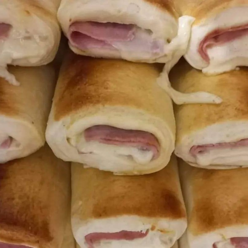 Mussarela e presunto