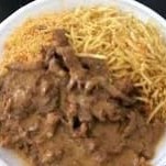 Acompanha Arroz e Fritas