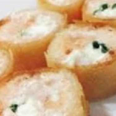 Atum, cebolinha e cream cheese