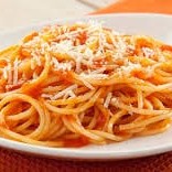 Média de 500 gramas ao molho sugo