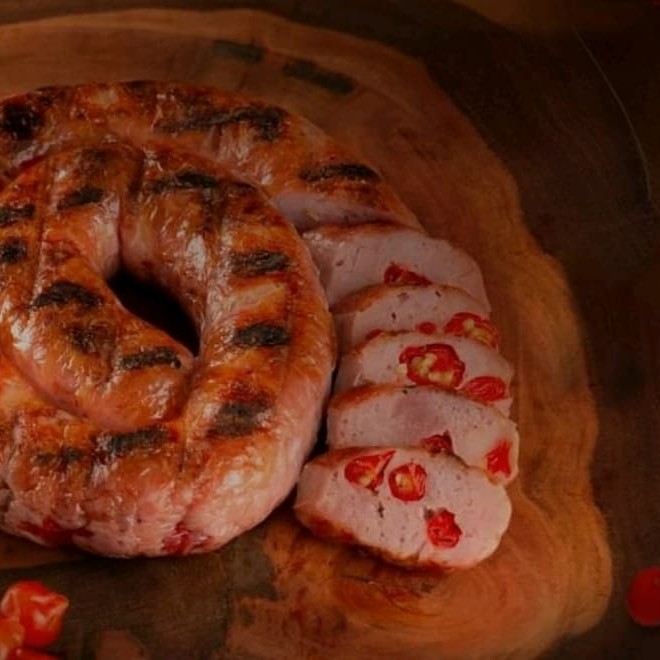 Leva farofa e vinagrete