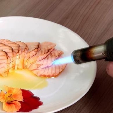 Fatias selecionadas de salmão selado  10 unidades