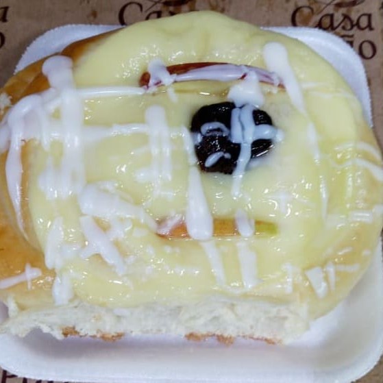 Maravilhoso Pão Doce super macio em formato de ioiô.